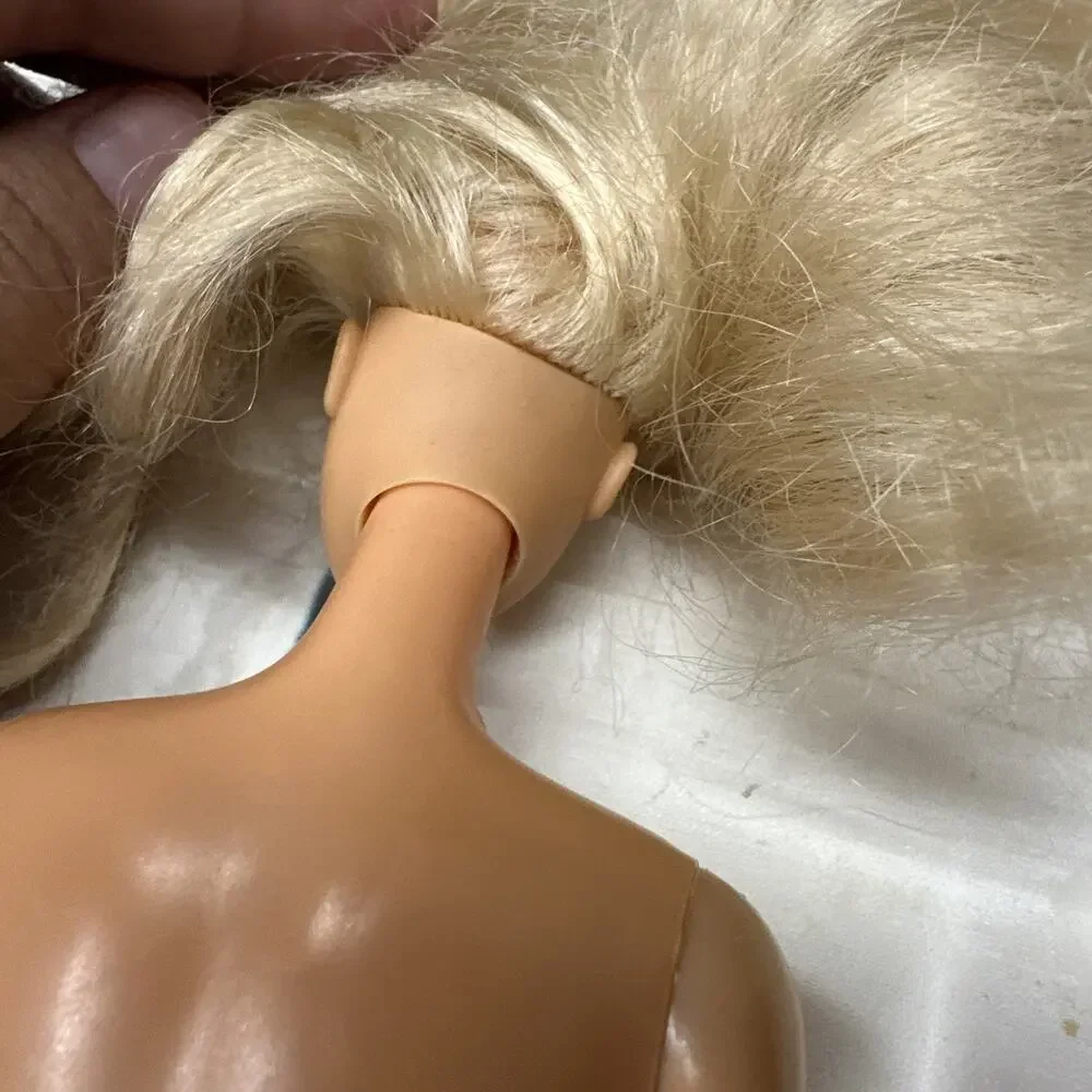 Barbie 1966 Barbie Doll Blonde Blue Eye Nude Vintage